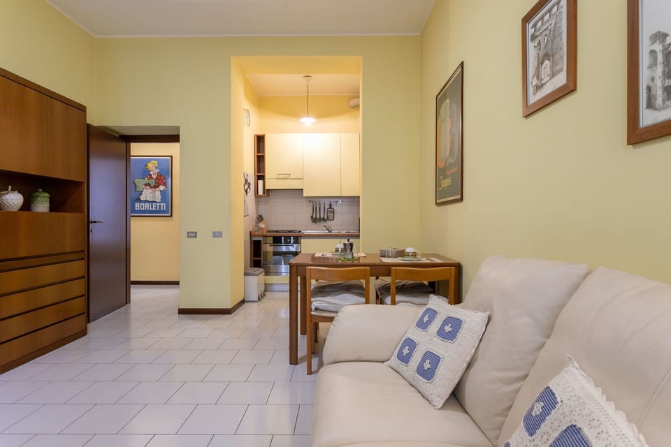Kitchen, Living Room