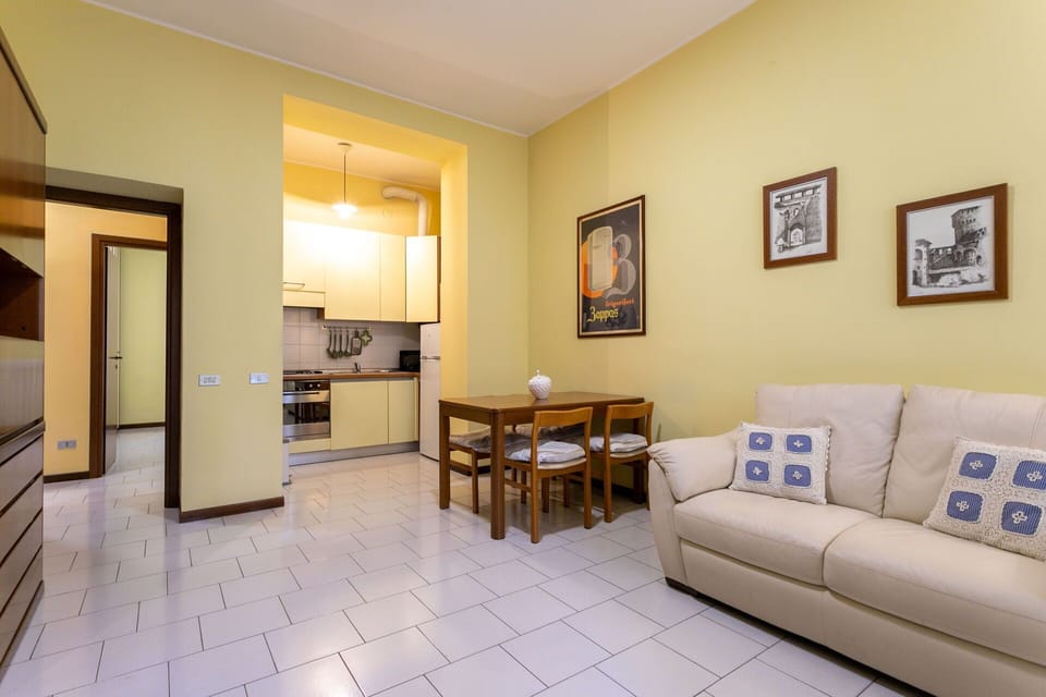 Kitchen, Living Room