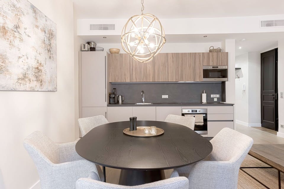 Kitchen, Living Room