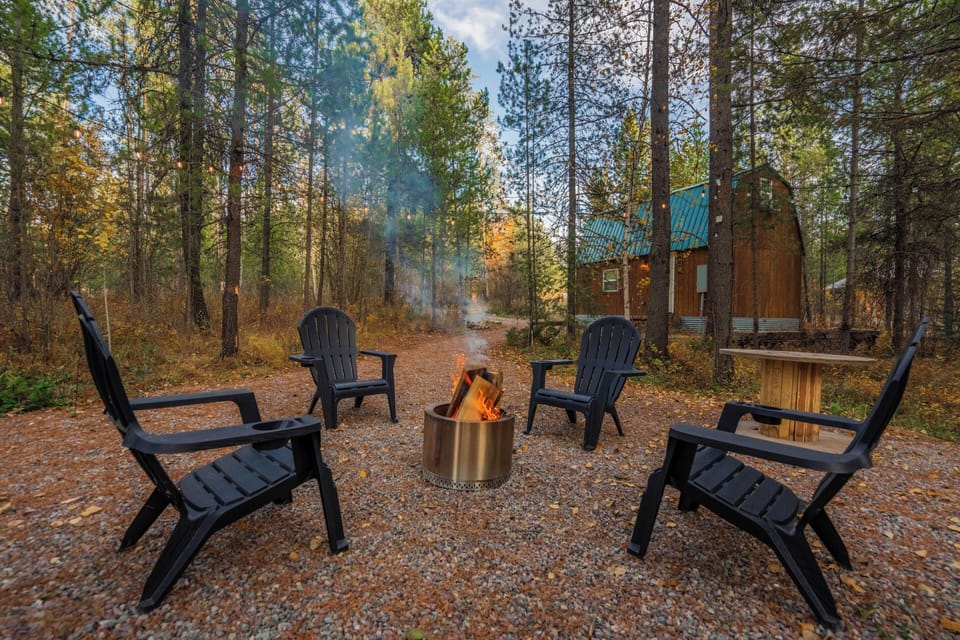 Nothing better than a fire after a long day of adventures.  