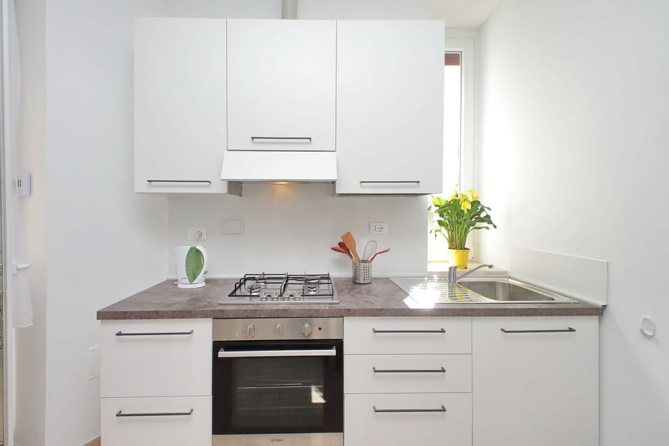 Kitchen, Living Room
