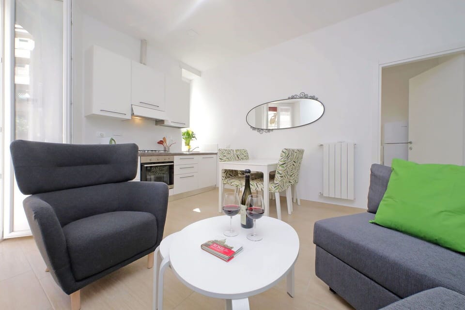 Kitchen, Living Room