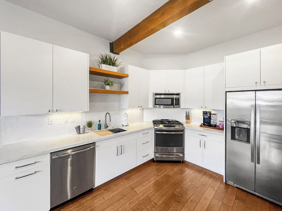 Fully equipped kitchen for your mountain feasts