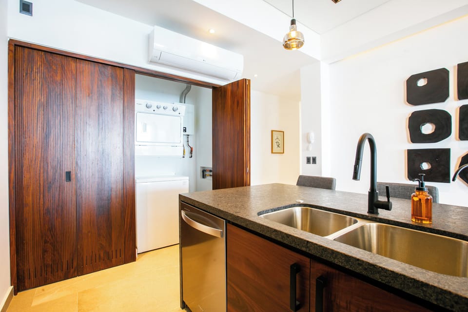 In-unit washer and dryer