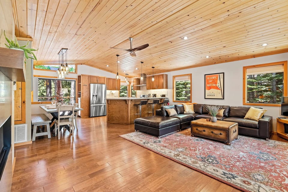 Evergreen Oasis Living Room