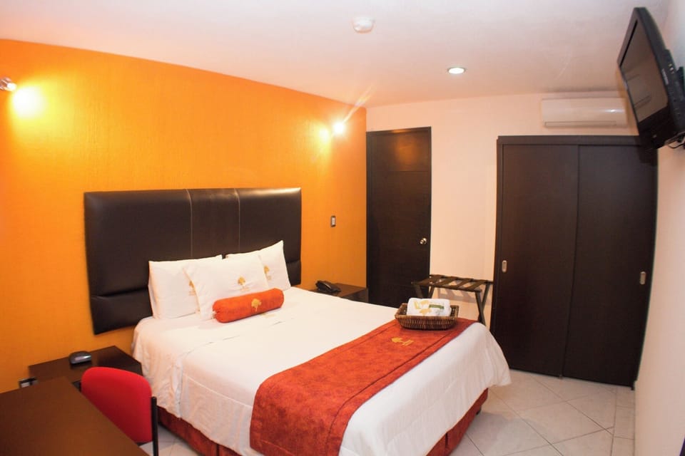 Desk, iron/ironing board