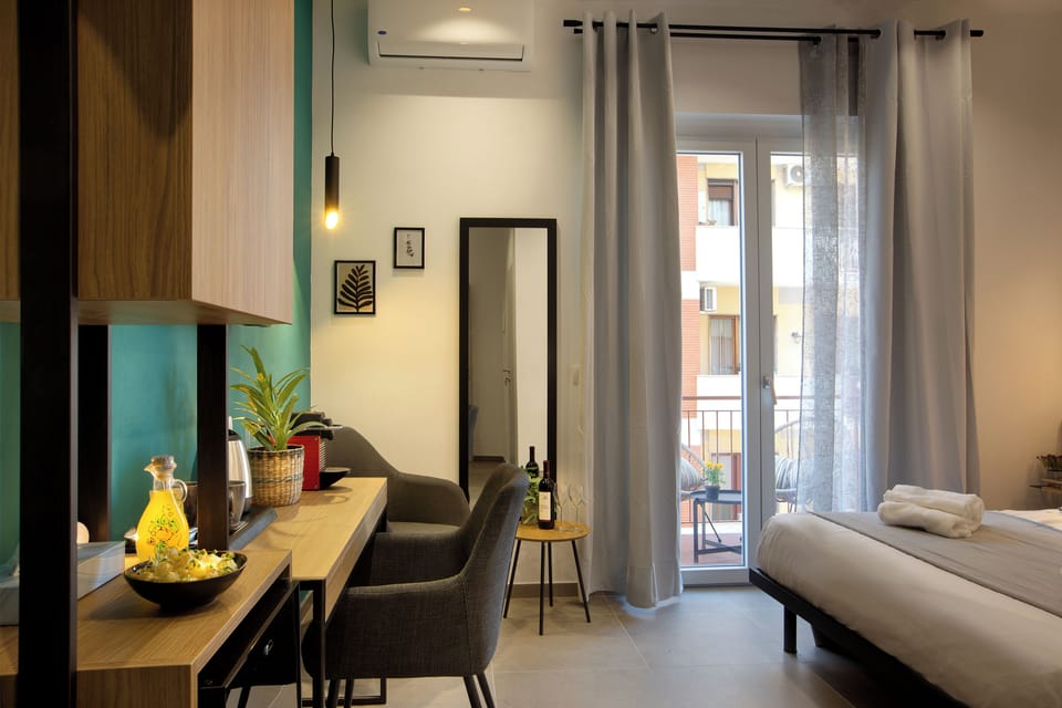 Deluxe Double Room, City View | In-room safe, individually furnished, desk, laptop workspace