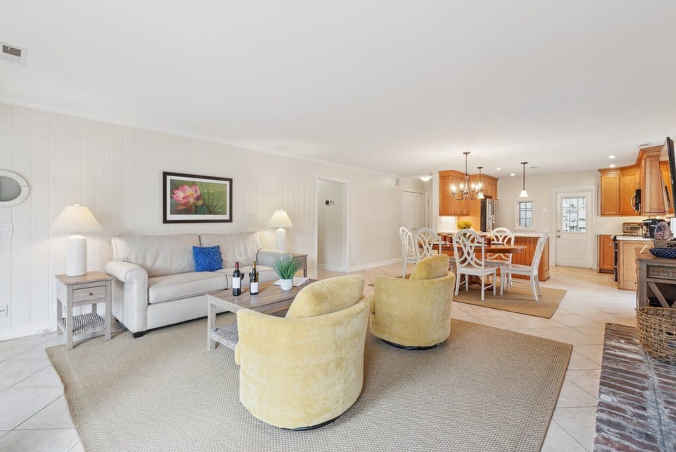 A cozy spot for movie nights or casual gatherings