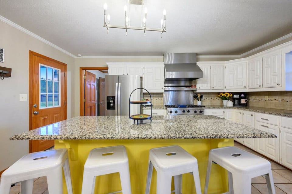 Grab a stool, relax, and enjoy the perfect spot by the counter for meals and conversations.