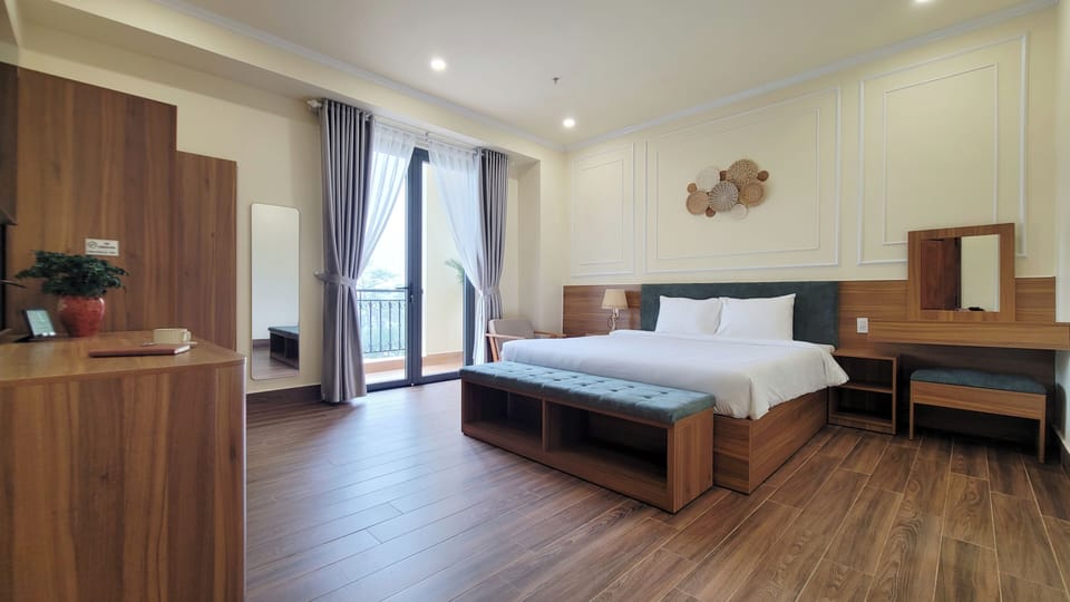 Deluxe Double Room, City View | Premium bedding, down comforters, memory foam beds, minibar