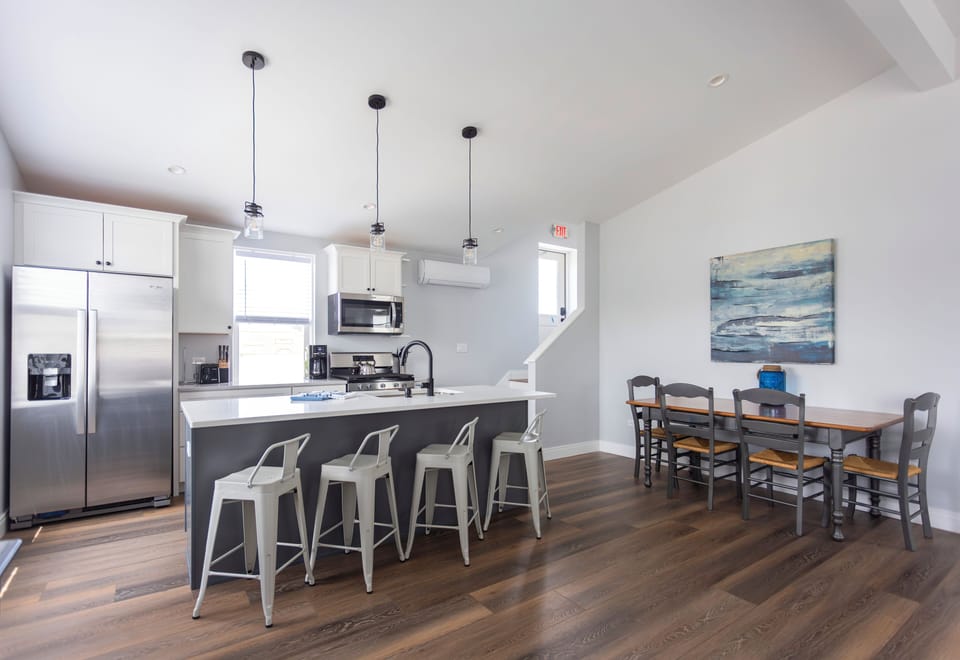 Kitchen and Island