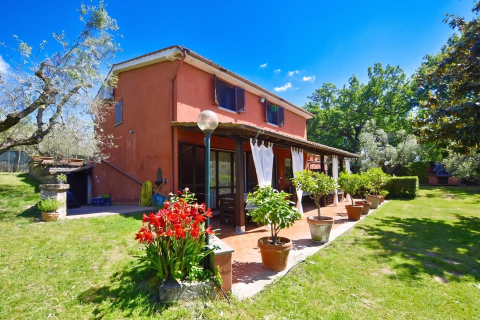 Standard House, 5 Bedrooms, Fireplace, Mountainside (Casale Pontarello) | Exterior
