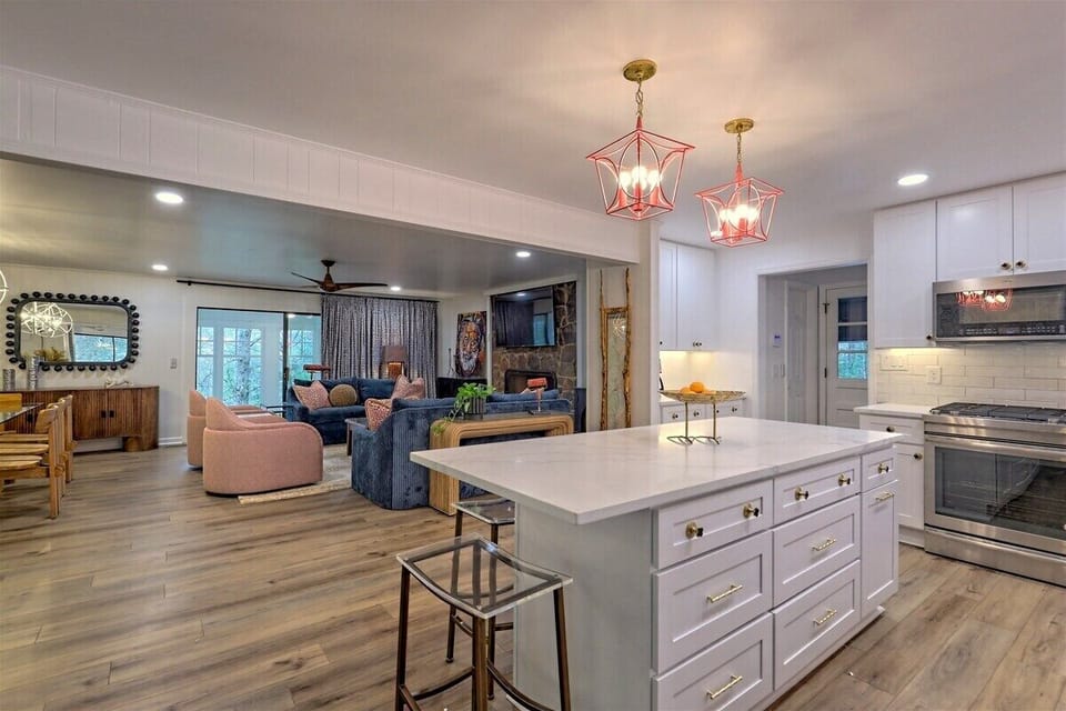 Rest Ashored - Kitchen with Stainless Steel Appliances