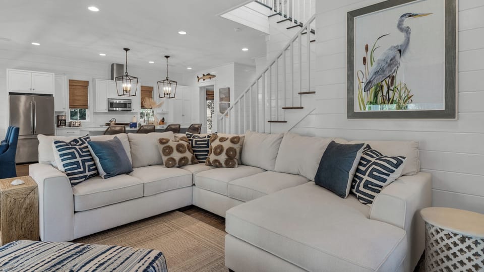 House, Multiple Beds, Patio, Garden View (Friday On My Mind) | Living area