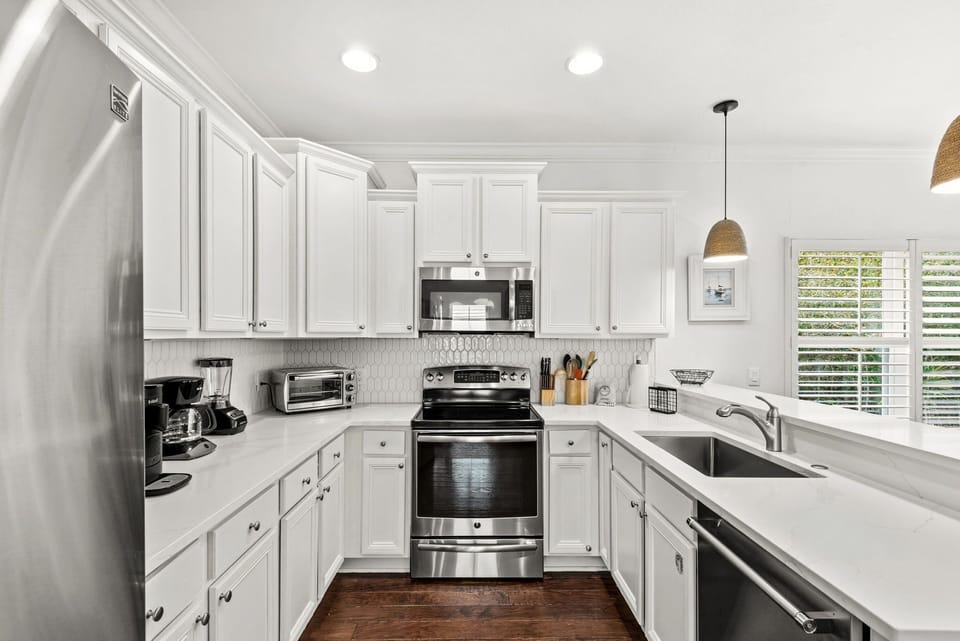 House, Multiple Beds, Patio, Garden View (Blue Mar) | Private kitchen