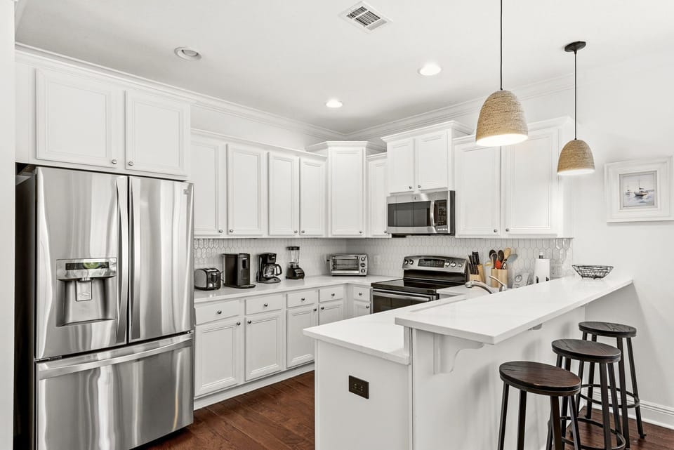 House, Multiple Beds, Patio, Garden View (Blue Mar) | Private kitchen