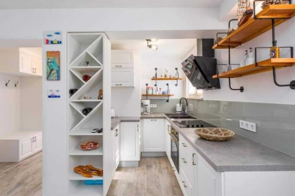 Apartment (Two Bedroom Apartment with Terrace) | Private kitchen | Fridge