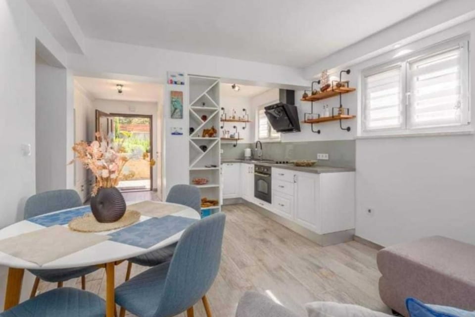 Apartment (Two Bedroom Apartment with Terrace) | Private kitchen | Fridge