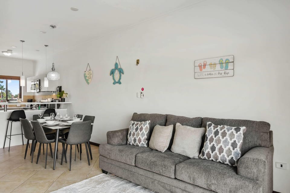 Sleeper sofa in the living room