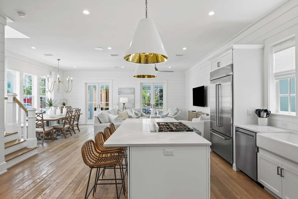 House, Multiple Beds, Patio, Garden View (Maison de Joie) | Private kitchen | Coffee/tea maker