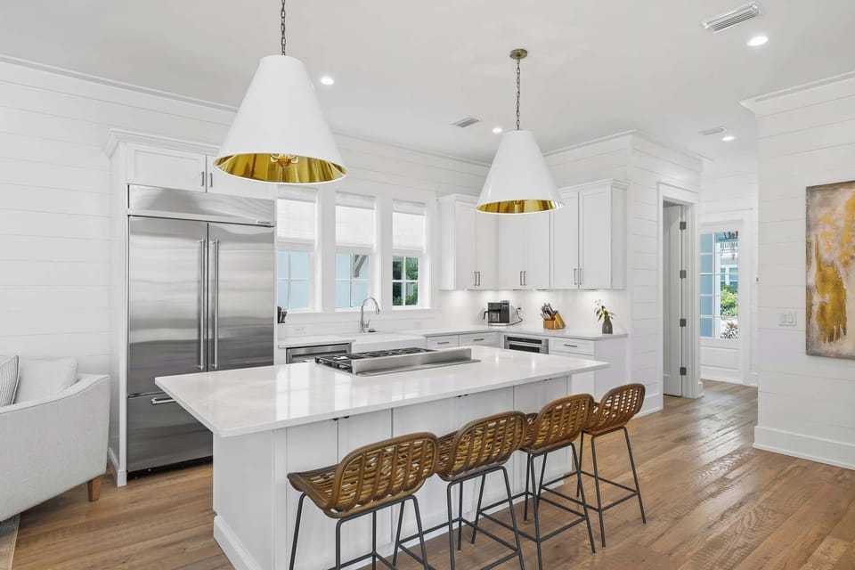 House, Multiple Beds, Patio, Garden View (Maison de Joie) | Private kitchen | Coffee/tea maker