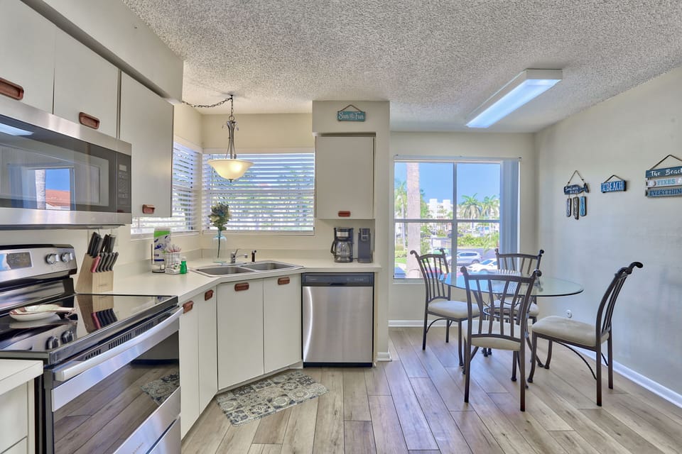 Kitchen with Stainless Steel Appliances