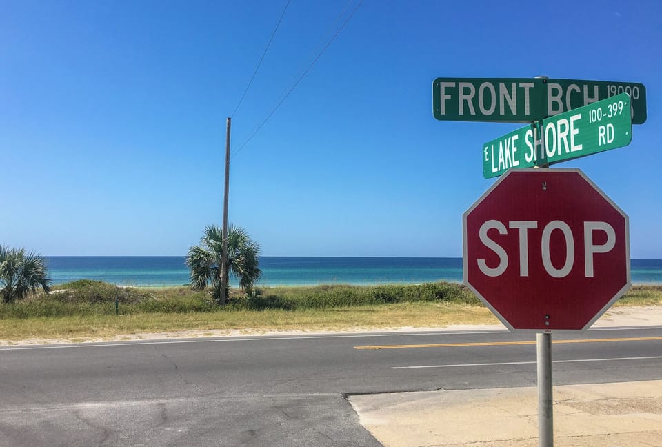 Beach nearby