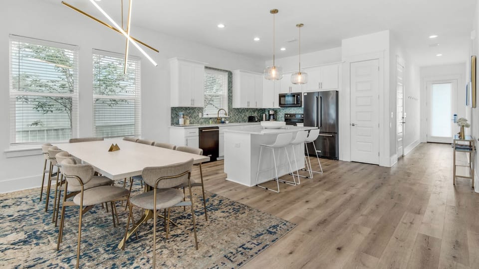 House, Multiple Beds, Patio, Garden View (Sea La Vie in Miramar Beach) | Private kitchen | Fridge, microwave, oven, stovetop