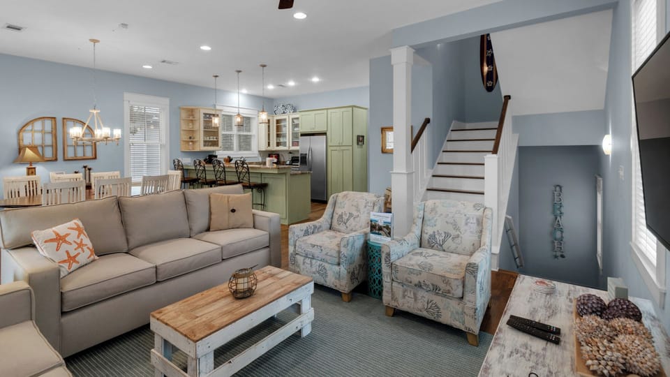 House, Multiple Beds, Garden View (Grayt Comfort) | Living area