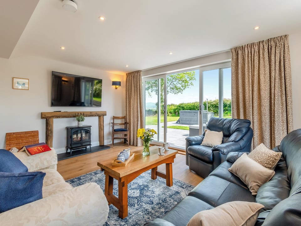Living area | Llwyncelyn Farmhouse, Clynderwen