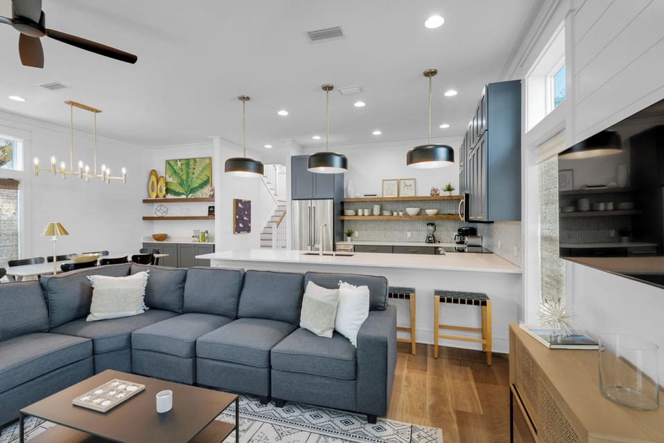 House, Multiple Beds, Patio, Garden View (Apres Sea) | Living area