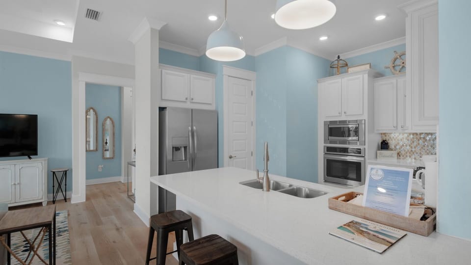 Townhome, Multiple Beds, Patio, Garden View (Dune Dreaming) | Private kitchen | Dining tables