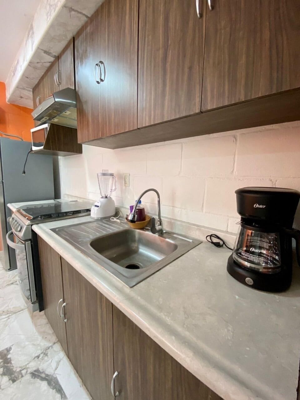 Apartment, Multiple Beds, Kitchenette, City View | Private kitchen
