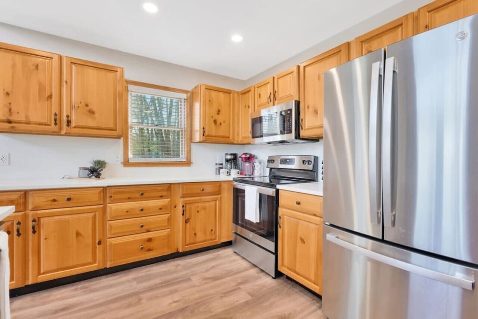 Fully equipped kitchen to prepare delicious meals during your stay.