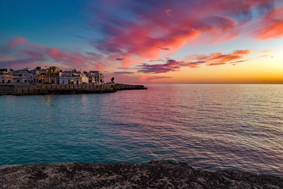 Sunset in the nearby Santa Maria al Bagno