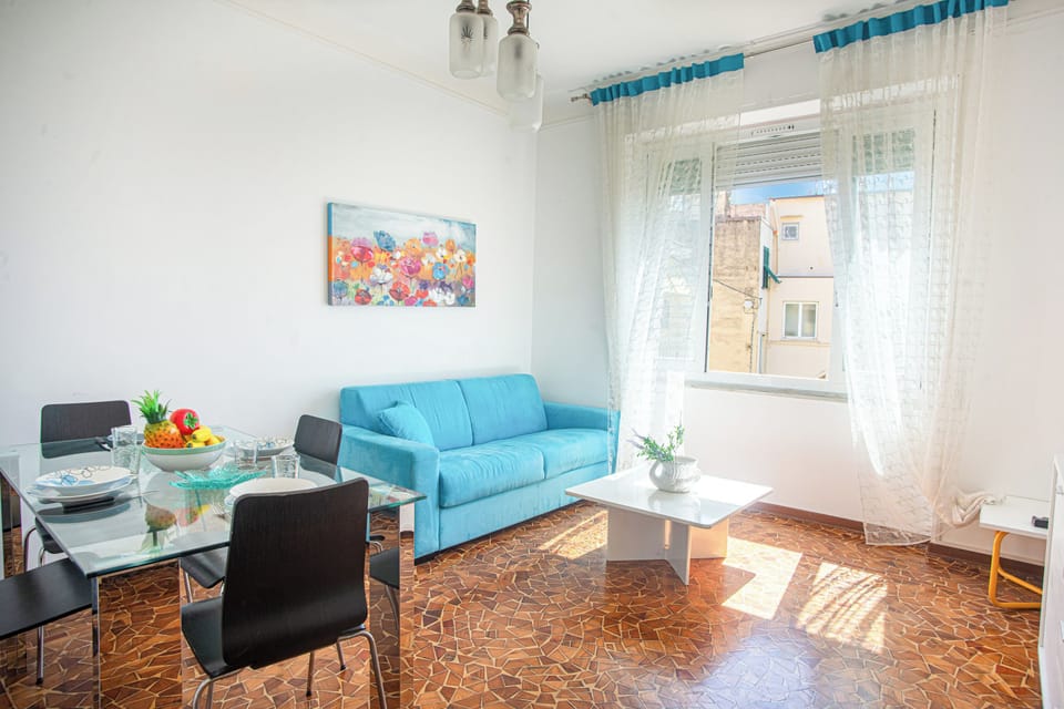 Living and dining room
