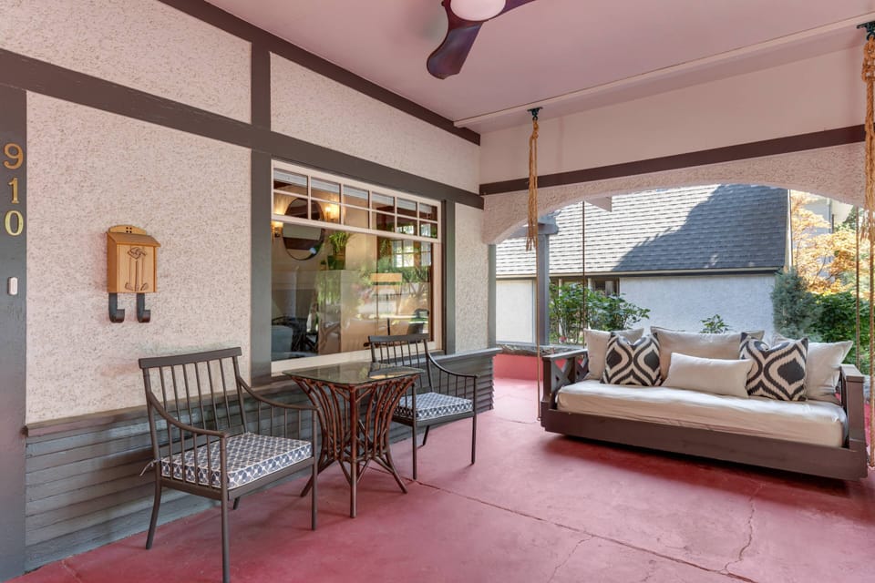 Fall in LOVE with the tree-lined North End neighborhood on the front porch swing!