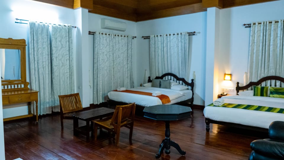 Deluxe Room, Patio, Pool View | Laptop workspace, WiFi (free)