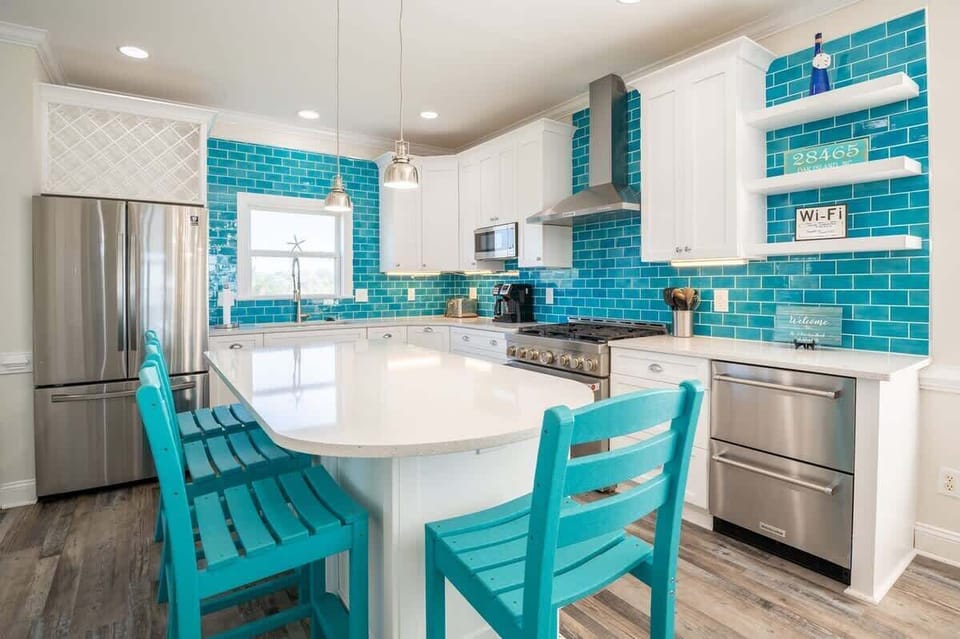 Kitchen Island Seats 4