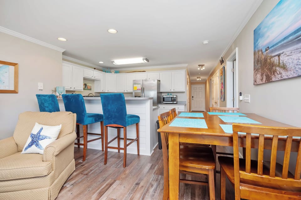 Living Room and Dining Area
