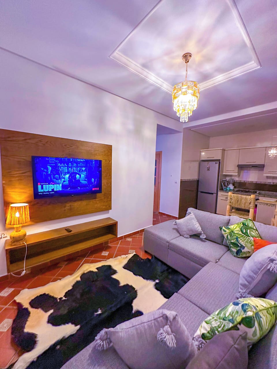 Comfort Apartment | Living area | Flat-screen TV