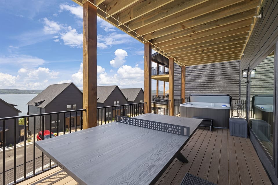 Sports Suite - Basement Level: Ping Pong Table on Outdoor Space