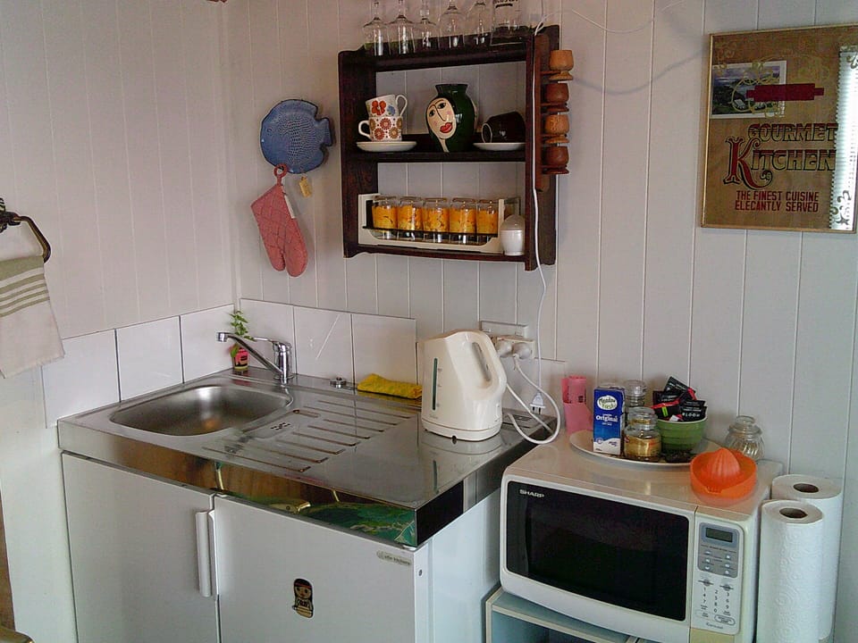 A Basic set up
Fridge  and microwave 