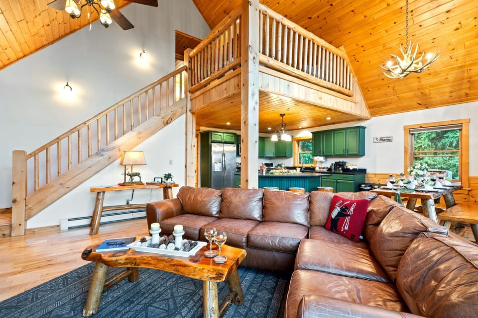 Sink into our plush, comfy sofa and unwind in style and relaxation.