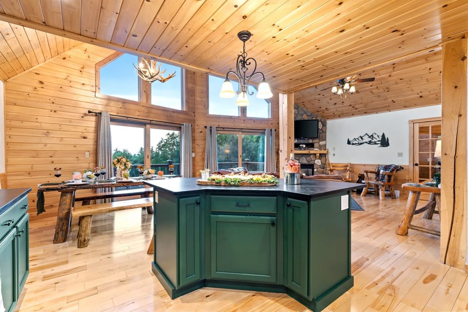 Enjoy the full view from our kitchen!