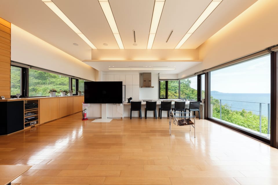 Basic Villa | Living area | Flat-screen TV