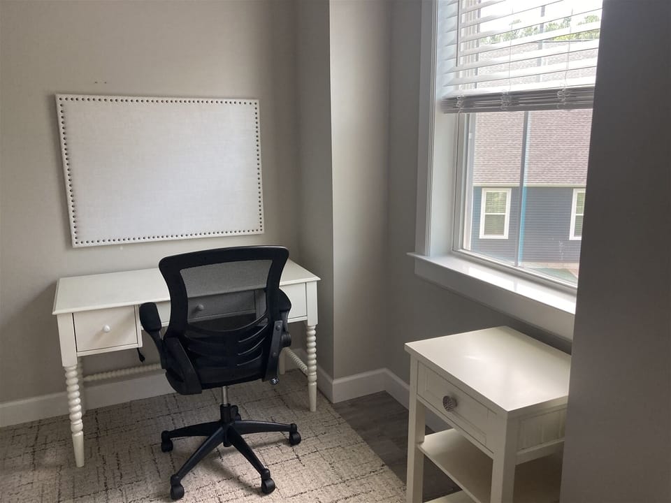 Bedroom 6: Upstairs 1 Bunk Bed and Office Desk