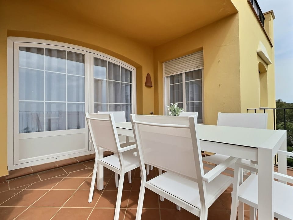 Terrace dining area
