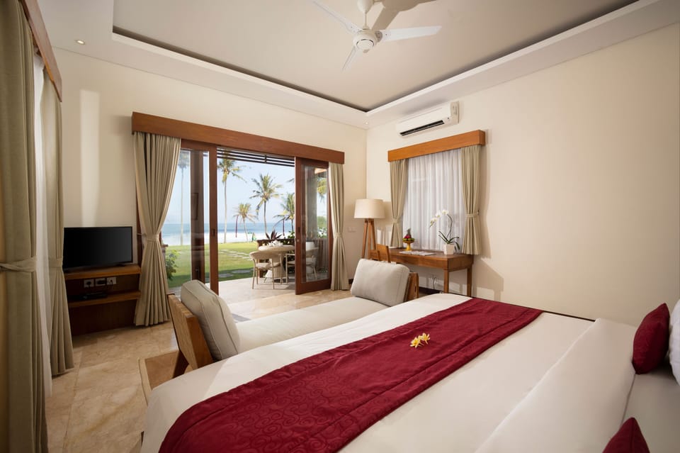 Deluxe Bungalow Ocean View | Select Comfort beds, minibar, in-room safe, free WiFi