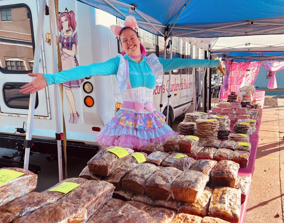 The lovely people you see at the Farmer’s Market!